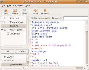 Screenshot Casetta 0.2