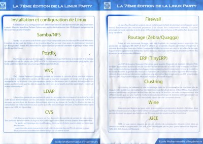 Brochure Linux Party 2